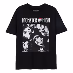 Monster High Womens/Ladies Dolls T-Shirt - 3XL, Black