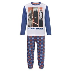 Star Wars: The Force Awakens Boys Panel Long Pyjama Set - 4 Years, Blue