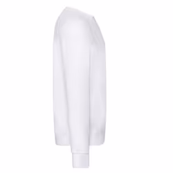 Fruit of the Loom Unisex Adult Lightweight Raglan Sweatshirt - S, White