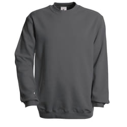 B&C Unisex Adult Set-in Sweatshirt - S, Steel Grey
