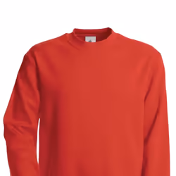 B&C Unisex Adult Set-in Sweatshirt - S, Red