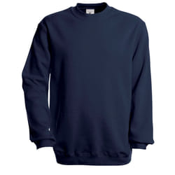 B&C Unisex Adult Set-in Sweatshirt - S, Navy
