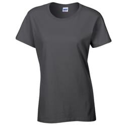 Gildan Womens/Ladies Heather T-Shirt - L, Dark Heather