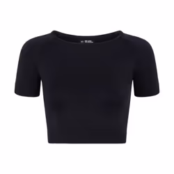 Silky Girls Plain Crop Top