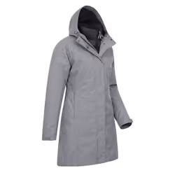 Mountain Warehouse Womens/Ladies Alaskan Long 3 in 1 Jacket - 10 UK, Dark Grey