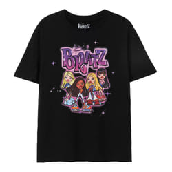 Bratz Womens/Ladies Group Shot T-Shirt - L, Black
