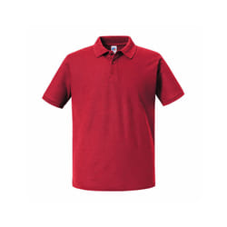 Russell Mens Authentic Pique Polo Shirt - S, Classic Red