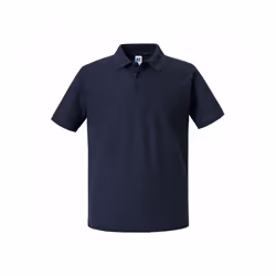 Russell Mens Authentic Pique Polo Shirt - XXL, French Navy