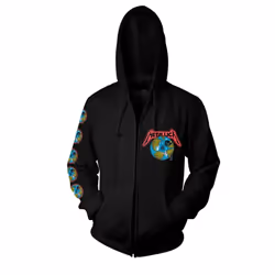 Metallica Unisex Adult The Unforgiven Executioner Full Zip Hoodie - S, Black
