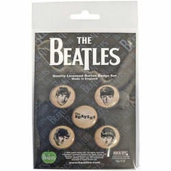 The Beatles She Loves You Vintage Badge (Pack of 5)