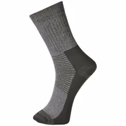 Portwest Unisex Adult Thermal Socks - 6 UK-9 UK, Grey