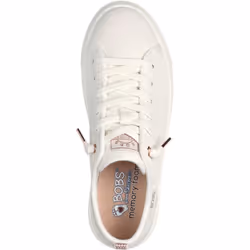 Skechers Womens/Ladies Bobs Copa Trainers - 6 UK, Off White