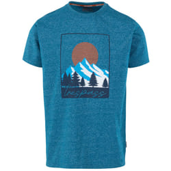 Trespass Mens Idukki T-Shirt - L, Bondi Blue