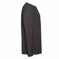 Fruit of the Loom Mens Valueweight Long-Sleeved T-Shirt - L, Black