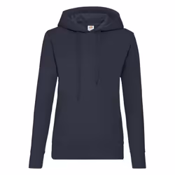 Fruit of the Loom Womens/Ladies Classic 80/20 Lady Fit Hoodie - XXL, Deep Navy