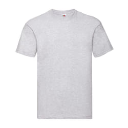 Fruit of the Loom Mens Original Heather T-Shirt - S, Heather Grey