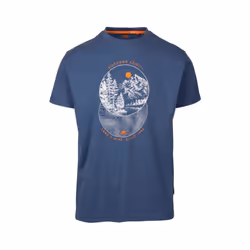 Trespass Mens Flagel Casual T-Shirt - XXL, Indigo Blue Marl
