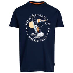 Trespass Mens Cedarf Printed T-Shirt - S, Navy