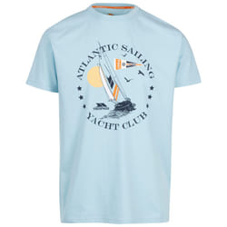 Trespass Mens Cedarf Printed T-Shirt - XL, Seafoam