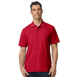 Gildan Unisex Adult Softstyle Polo Shirt - S, Cherry Red