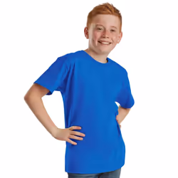 Fruit of the Loom Childrens/Kids Iconic 195 Plain T-Shirt - 12-13 Years, Royal Blue