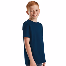 Fruit of the Loom Childrens/Kids Iconic 195 Plain T-Shirt - 12-13 Years, Mountain Blue