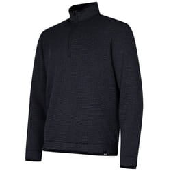 Under Armour Mens Quarter Zip Fleece Top - M, Black