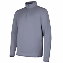 Under Armour Mens Quarter Zip Fleece Top - XL, Steel