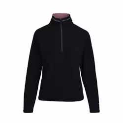 Trespass Womens/Ladies Skylar Fleece Top - XXL, Black/Light Mulberry