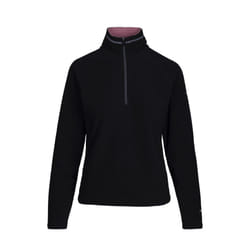 Trespass Womens/Ladies Skylar Fleece Top - XS, Black/Light Mulberry