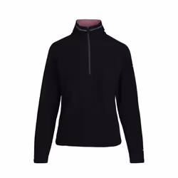 Trespass Womens/Ladies Skylar Fleece Top - XL, Black/Light Mulberry
