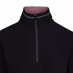 Trespass Womens/Ladies Skylar Fleece Top - L, Black/Light Mulberry