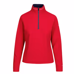 Trespass Womens/Ladies Skylar Fleece Top - L, Red
