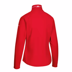 Trespass Womens/Ladies Skylar Fleece Top - L, Red