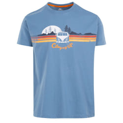 Trespass Mens Cromer T-Shirt - XXS, Denim Blue