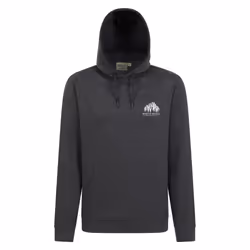 Mountain Warehouse Mens Adventure Mountain Drawstring Hoodie - M, Charcoal