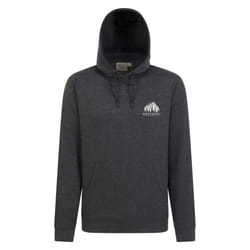 Mountain Warehouse Mens Adventure Mountain Drawstring Hoodie - M, Charcoal