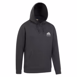 Mountain Warehouse Mens Adventure Mountain Drawstring Hoodie - M, Charcoal