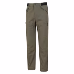 Mountain Warehouse Mens Jungle Trekking Trousers - 36R, Khaki Green