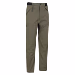 Mountain Warehouse Mens Jungle Trekking Trousers - 36R, Khaki Green