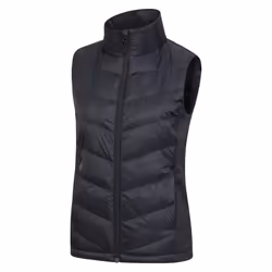 Mountain Warehouse Womens/Ladies Turbine Hybrid Gilet - 10 UK, Black