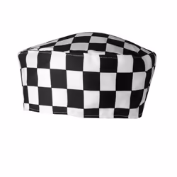 Premier Denim Chef Skull Cap - One Size, Black/White