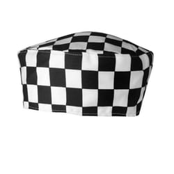 Premier Denim Chef Skull Cap - One Size, Black/White