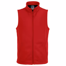 Russell Mens Smart Softshell Gilet - XXL, Classic Red