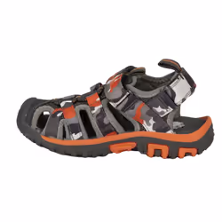 Trespass Childrens/Kids Jaime Sandals - 12 UK Child, Grey/Orange