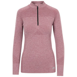 Trespass Womens/Ladies Pelina Half Zip Long-Sleeved Active Top - XXL, Rose Tone
