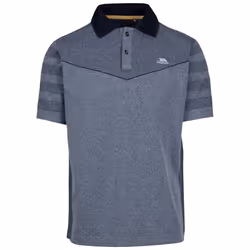 Trespass Mens Nab TP75 Active Polo Shirt - S, Navy Marl