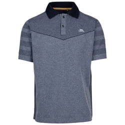 Trespass Mens Nab TP75 Active Polo Shirt - S, Navy Marl
