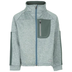 Trespass Childrens/Kids Immense Marl Fleece Jacket - 5-6 Years, Spruce Green