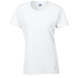 Gildan Womens/Ladies Heavy Cotton T-Shirt - L, White